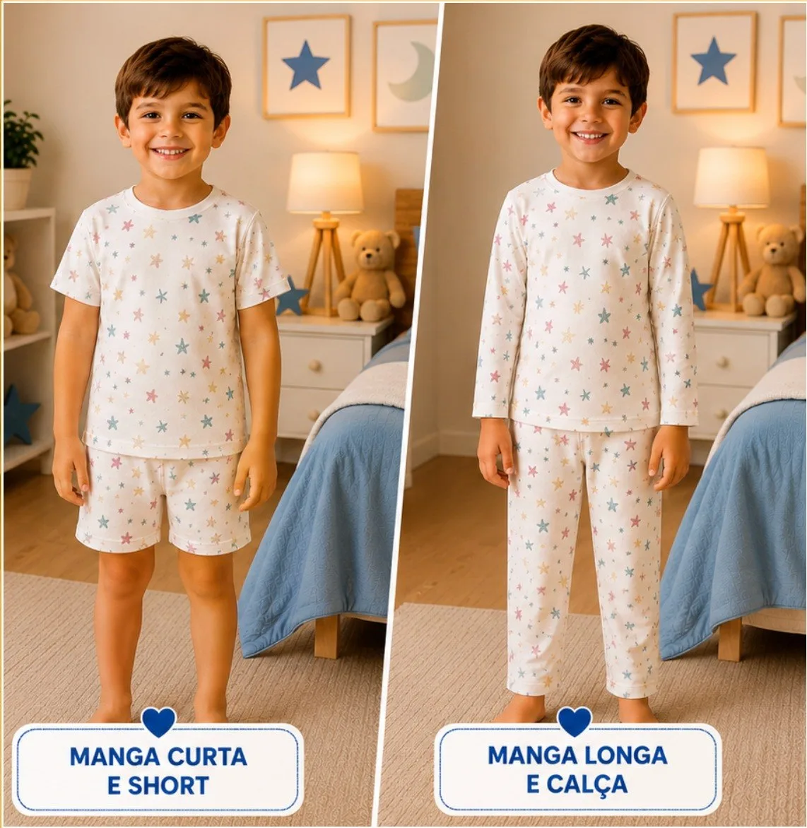 Pijama Bento — modelo masculino