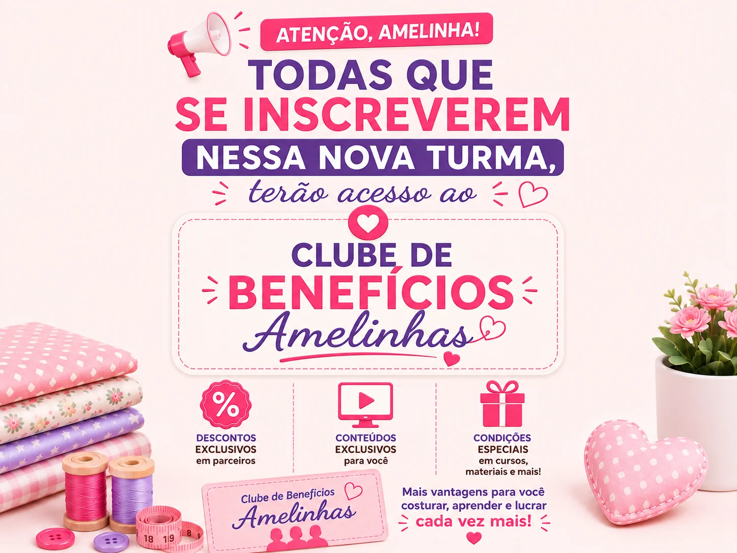 Clube de Benefícios Amelinhas