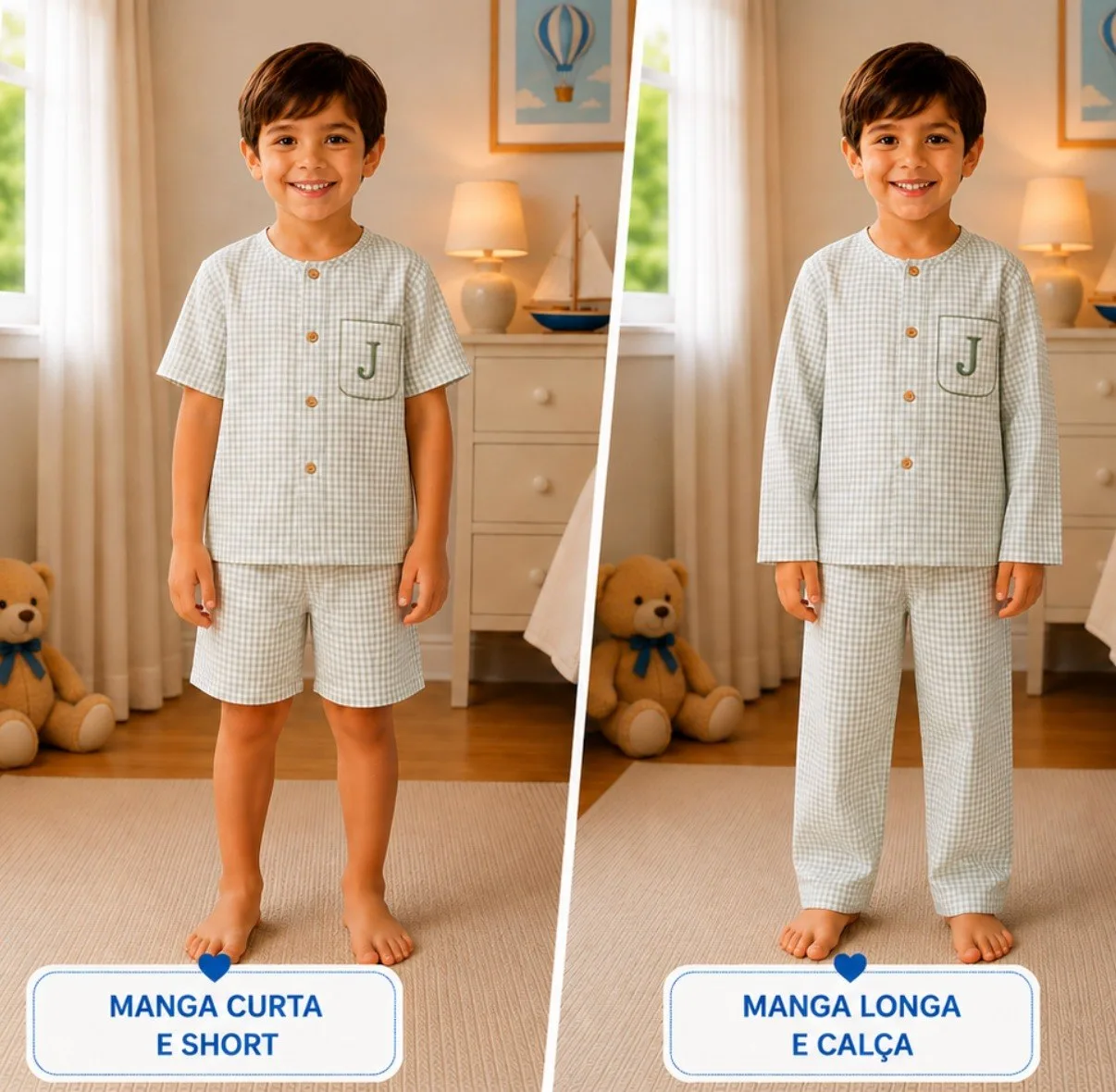 Pijama Noah — modelo masculino