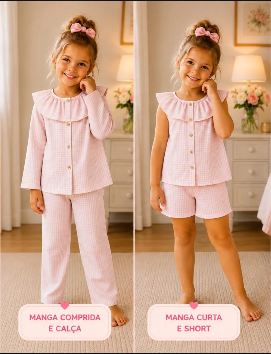 Pijama Sofia — modelo feminino